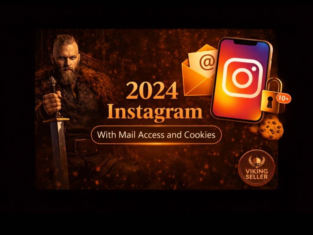 高质量 Instagram 账户 | IAM Cookies 格式 | 2025 年 3 月龄 | 短信 + 电子邮件验证 (FirstMail) | 登录:密码||Cookies||Mail:邮件密码