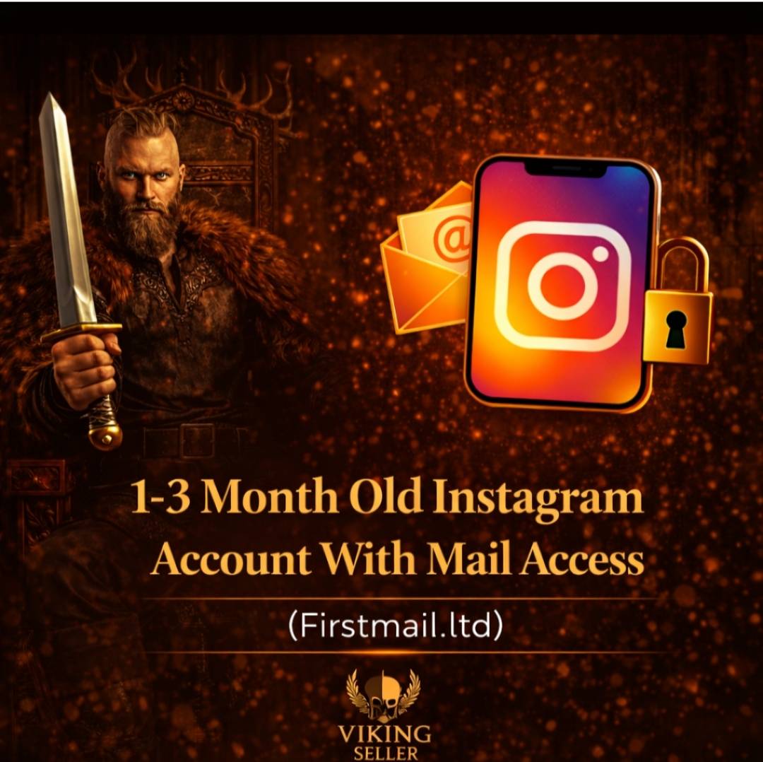 Instagram 账户 I 1-3 Month Old Instagram 账户 I 30+ Days Rest Accounts 100% WORKING ACCOUNT EMAIL FIRSTMAIL.ltd added