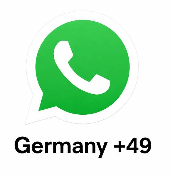 +49 Germany Whatsapp Account ready to use.