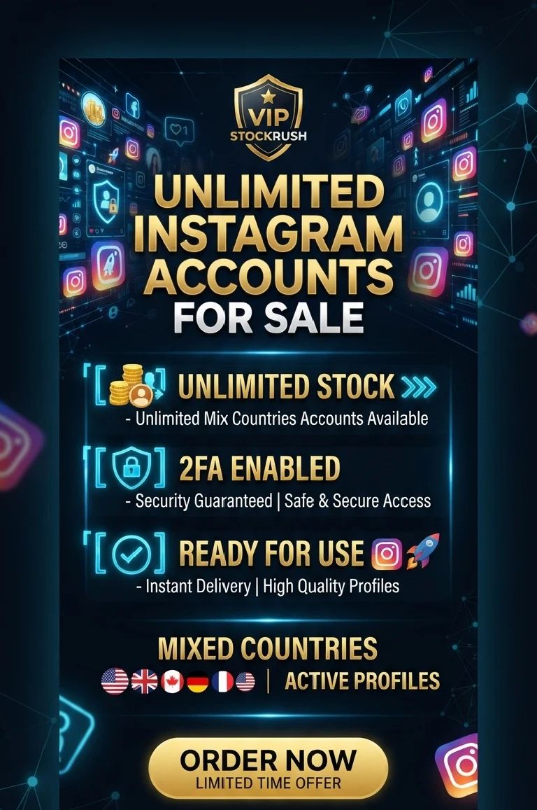 Instagram Accounts USA – 2FA On